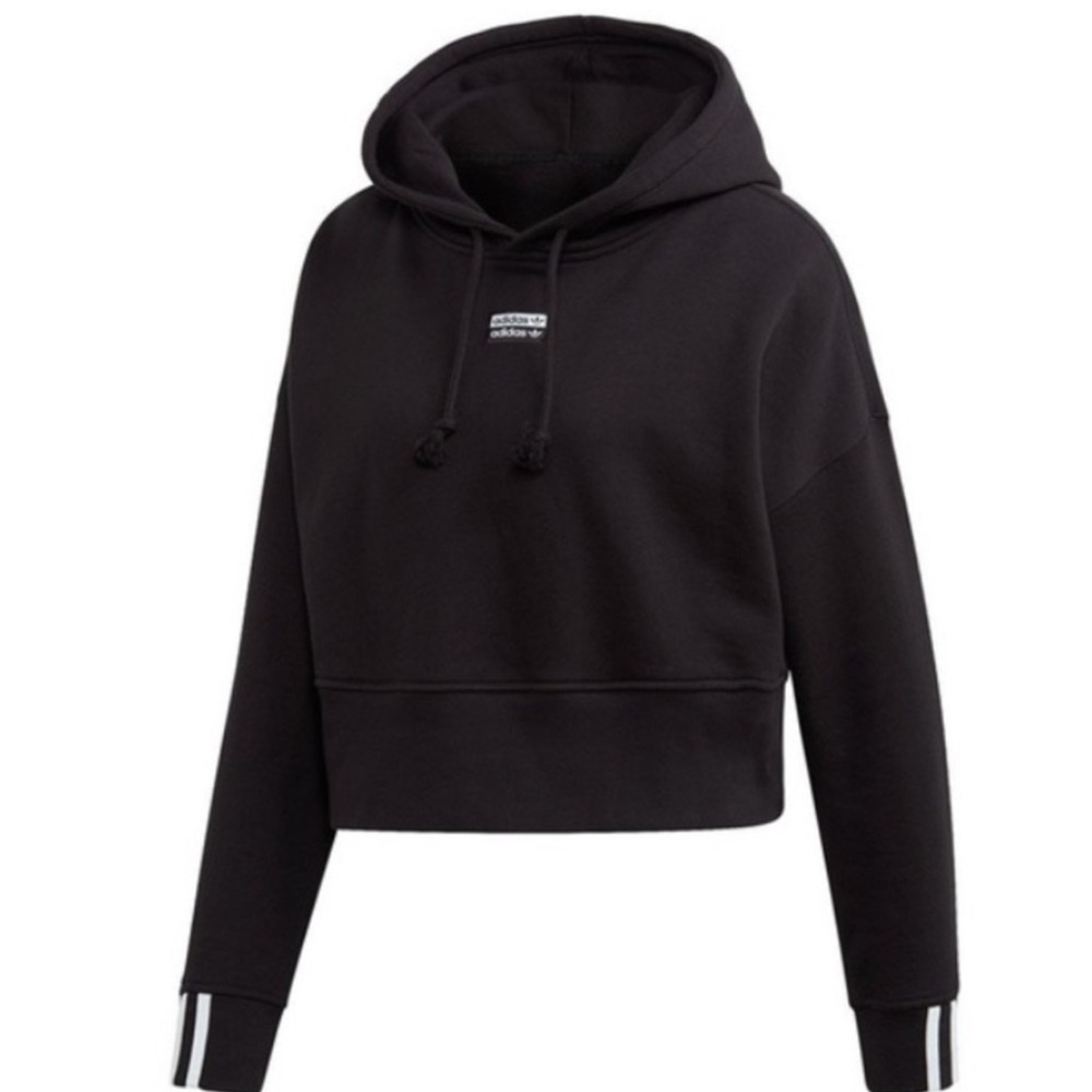 adidas originals Vocal Crop Hoodie - Picture 2 of 13